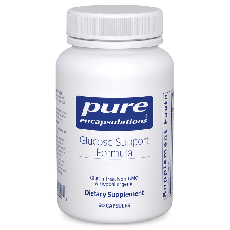 Pure Encapsulations Glucose Support Formula | Hypoallergenic Supplement Supports Healthy Pancreas Function and Carbohydrate Metabolism | 60 Capsules