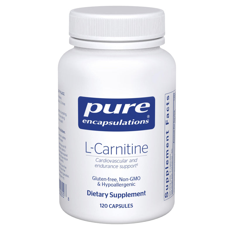 Pure Encapsulations L-Carnitine | Hypoallergenic Cardiovascular & Endurance Support | 120 Capsules