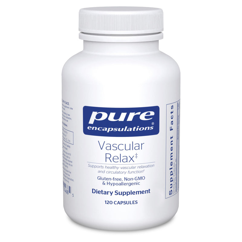 Pure Encapsulations Vascular Relax – Hypoallergenic Circulatory Support | 120 Capsules