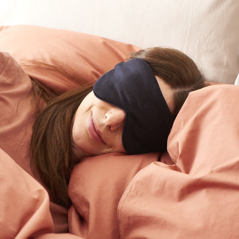 Pure Merino Sleepy Eye Mask Emerald Green