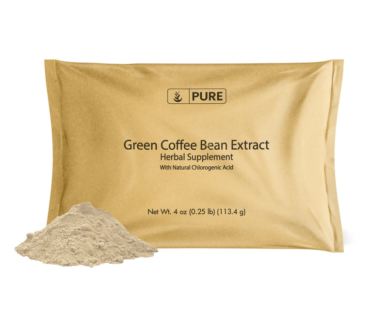 Pure Original Ingredients Green Coffee Bean Extract (4oz) Unroasted Coffee Extract - Gluten Free