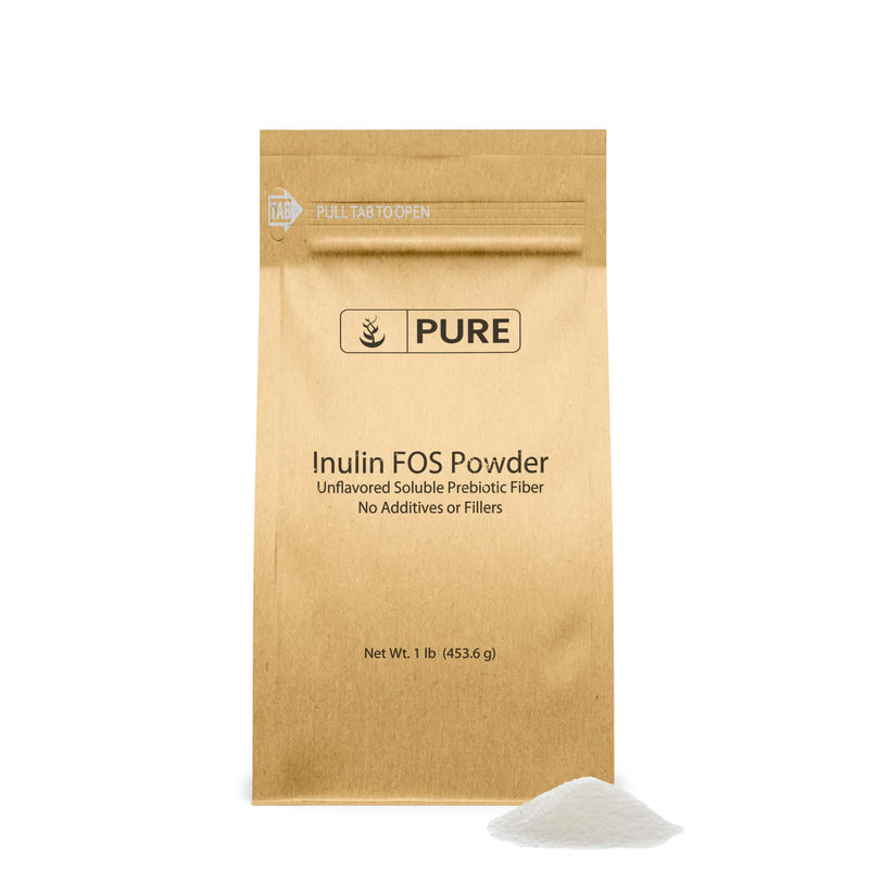 Pure Original Inulin FOS Powder (1 lb) – Always Pure, No Fillers, Lab Verified