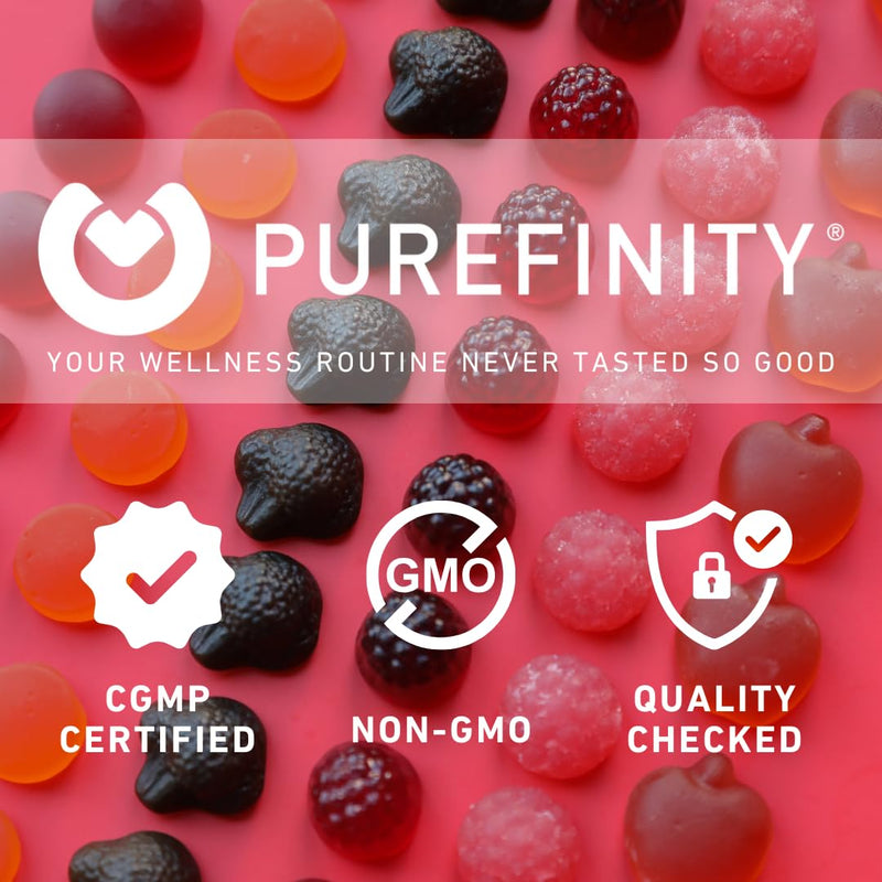 PUREFINITY Tart Cherry Gummies – Uric Acid Flush & Joint Relief (60 Count)
