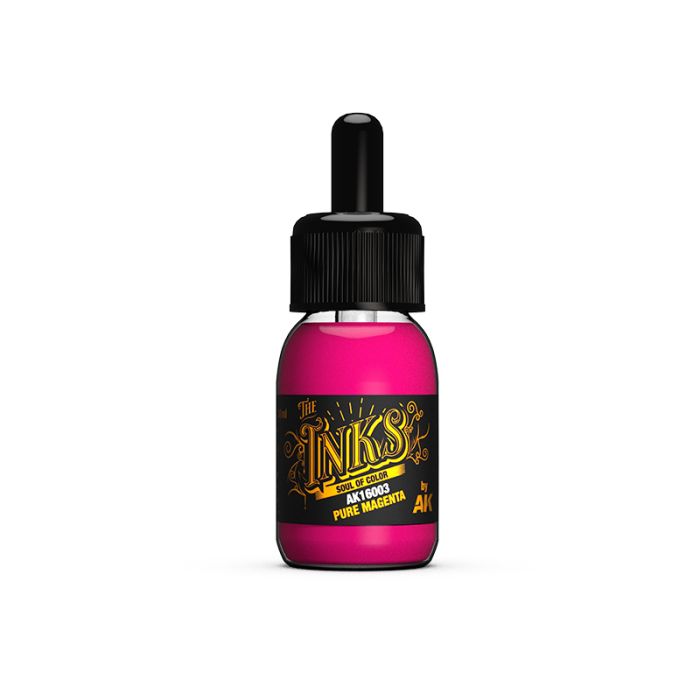 AK Interactive - The Inks - Primary Colors Set AK16021