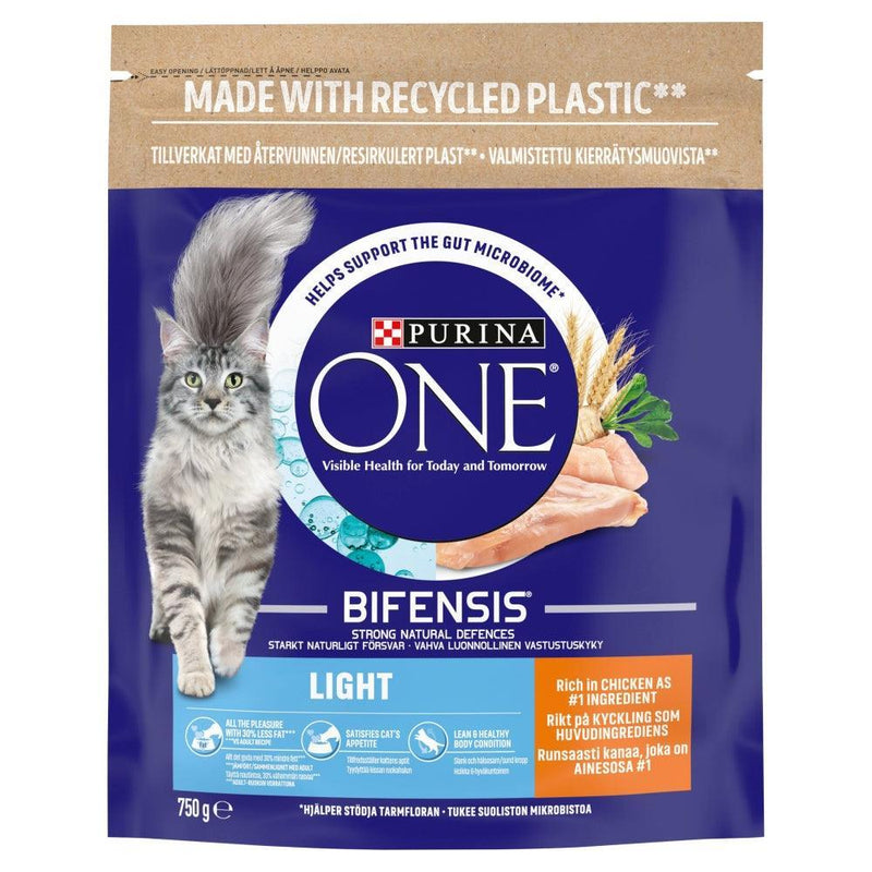 Purina One Adult Cat Light Chick 4x750g