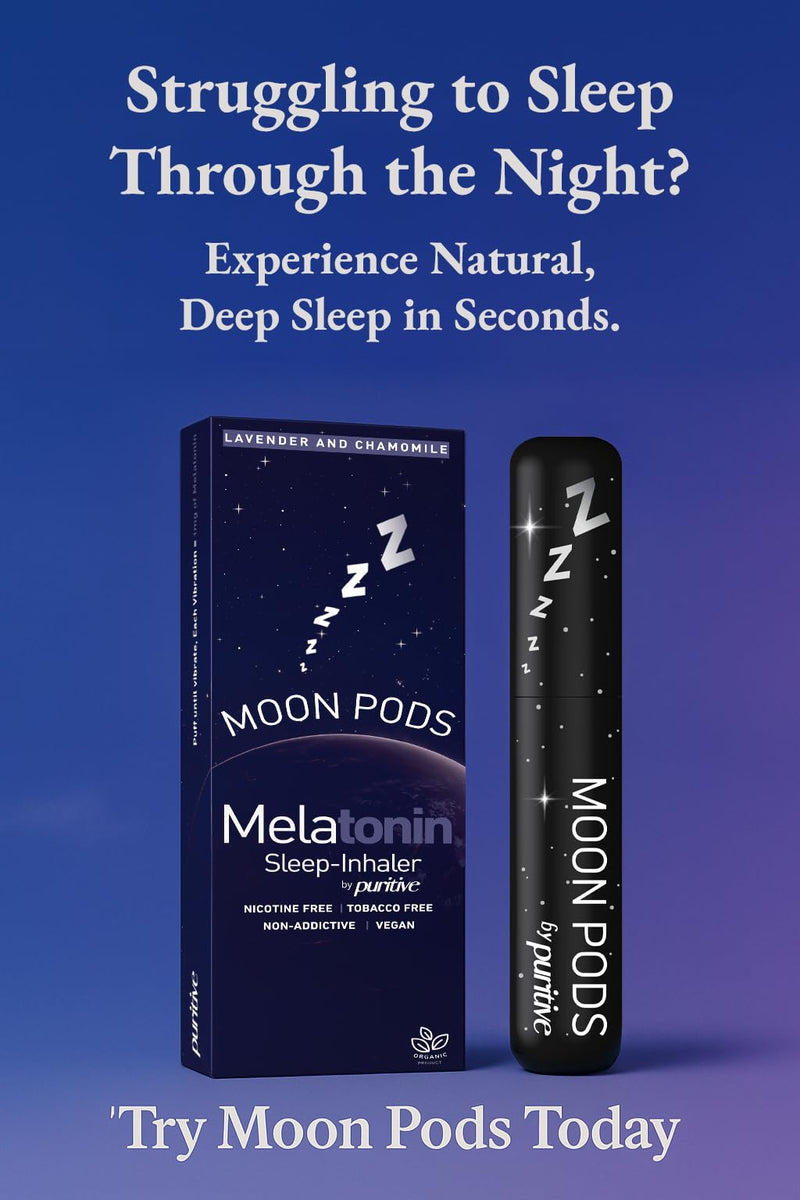 Puritive Melatonin Diffuser for Sleep Support – Natural Sleep Aid & Stress Relief