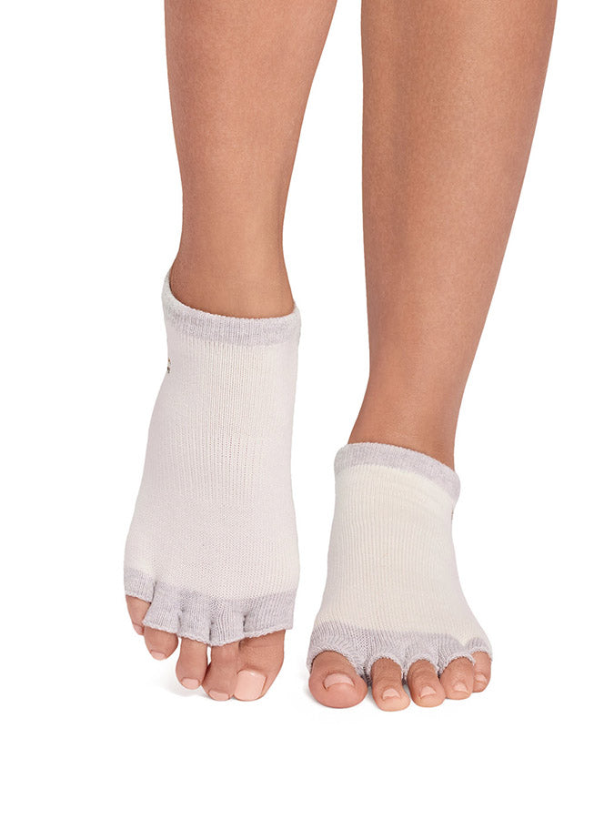 ToeSox Low Rise Half Toe Grip Socks