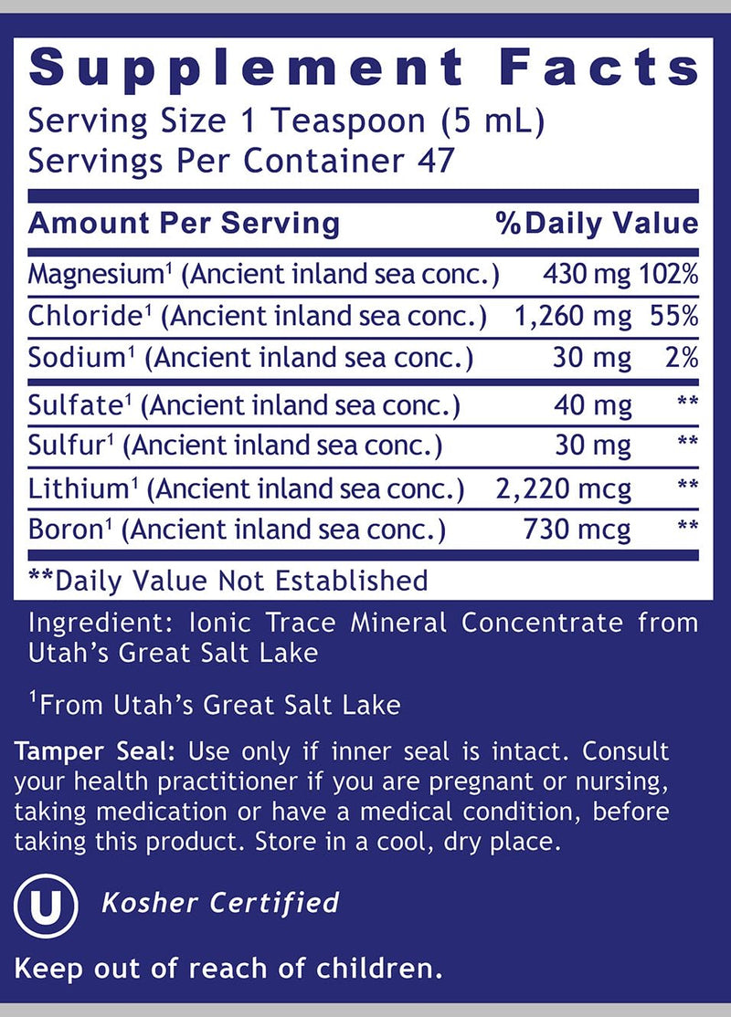 Quantum Mag Liquid - Liquid Magnesium Mineral Support (8 oz)