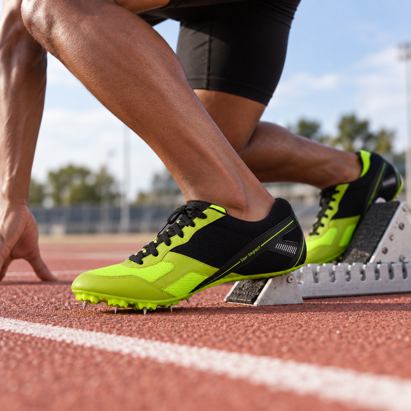 QUIVE SEGA Flower Track & Field Running Spikes