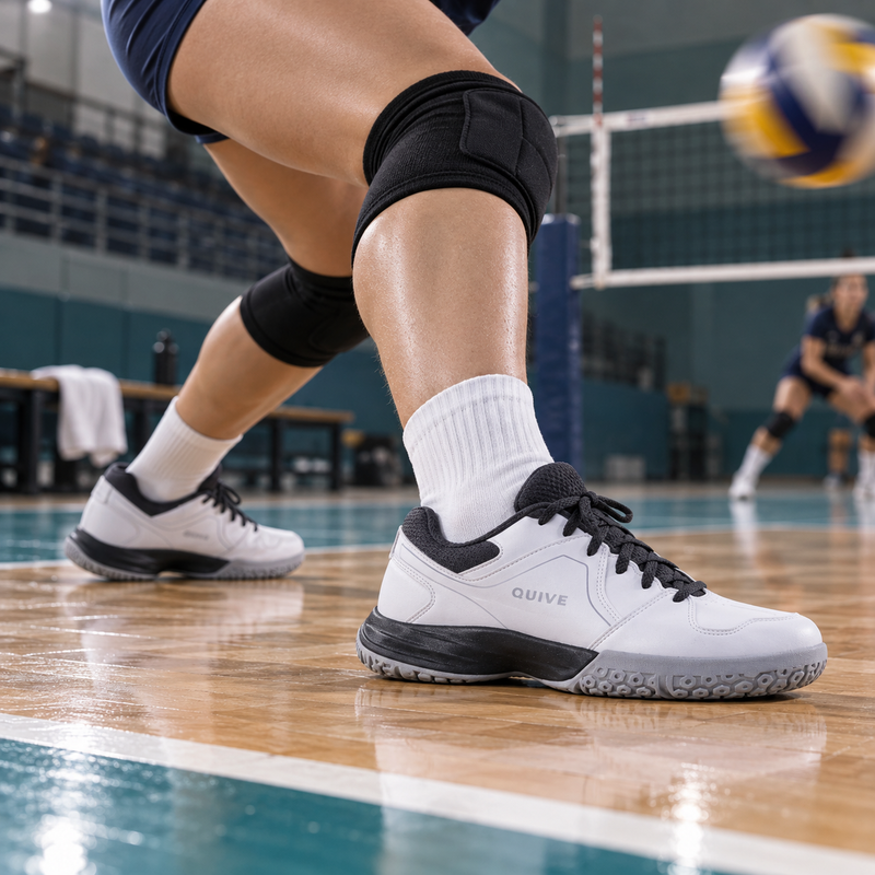 QUIVE SEGA Hyper Badminton, Squash & Volleyball Court Shoes