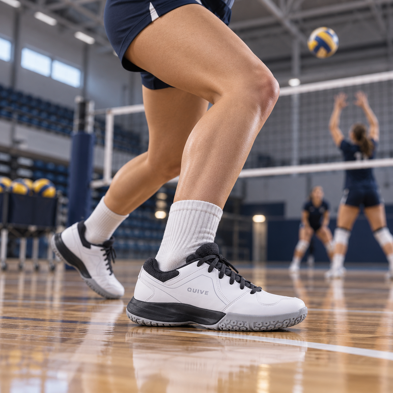 QUIVE SEGA Hyper Badminton, Squash & Volleyball Court Shoes