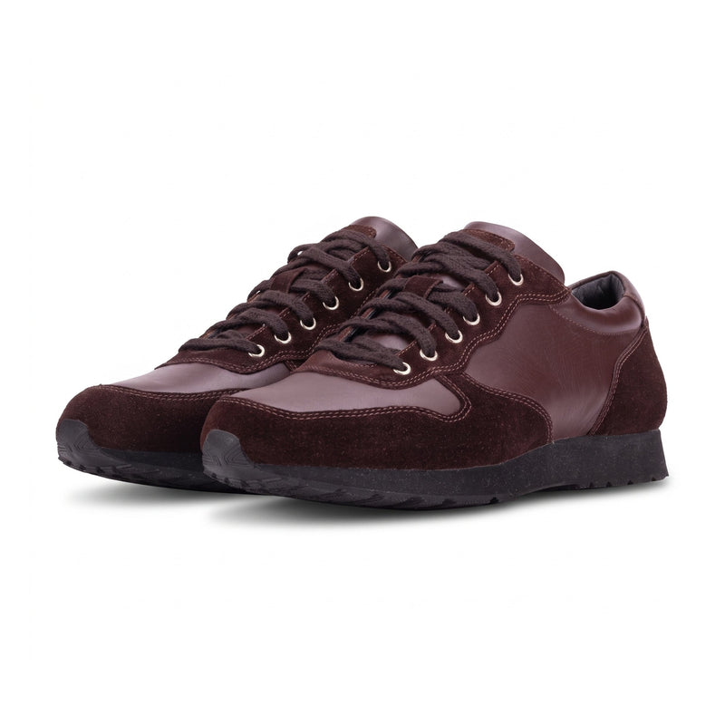 QUIVE London Belgravia Leather Trainers