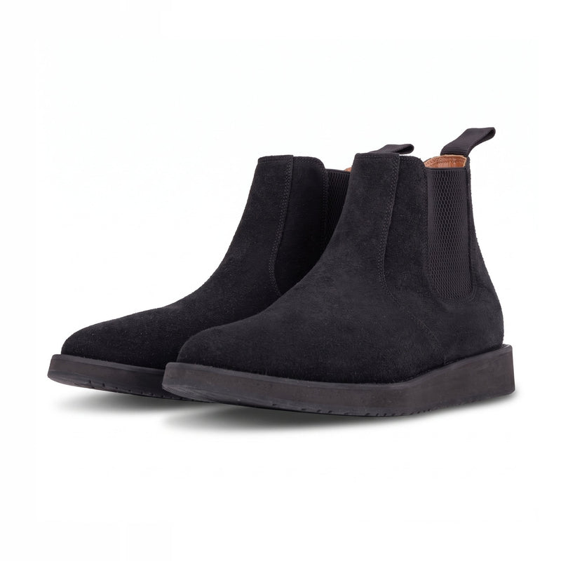 QUIVE London Mayfair Suede Chelsea Boots