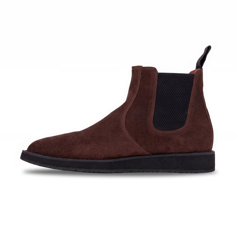 QUIVE London Mayfair Suede Chelsea Boots