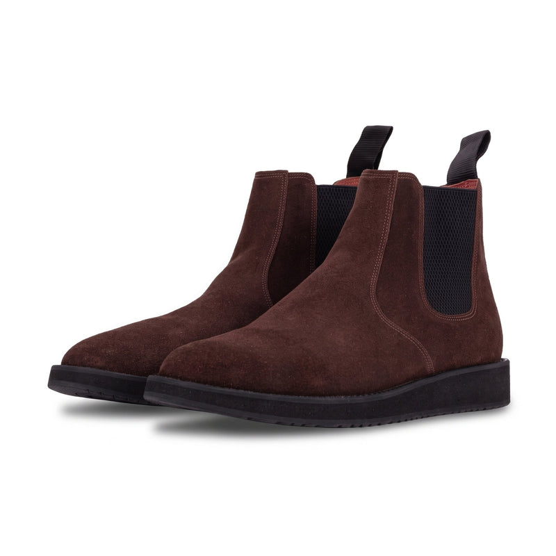 QUIVE London Mayfair Suede Chelsea Boots