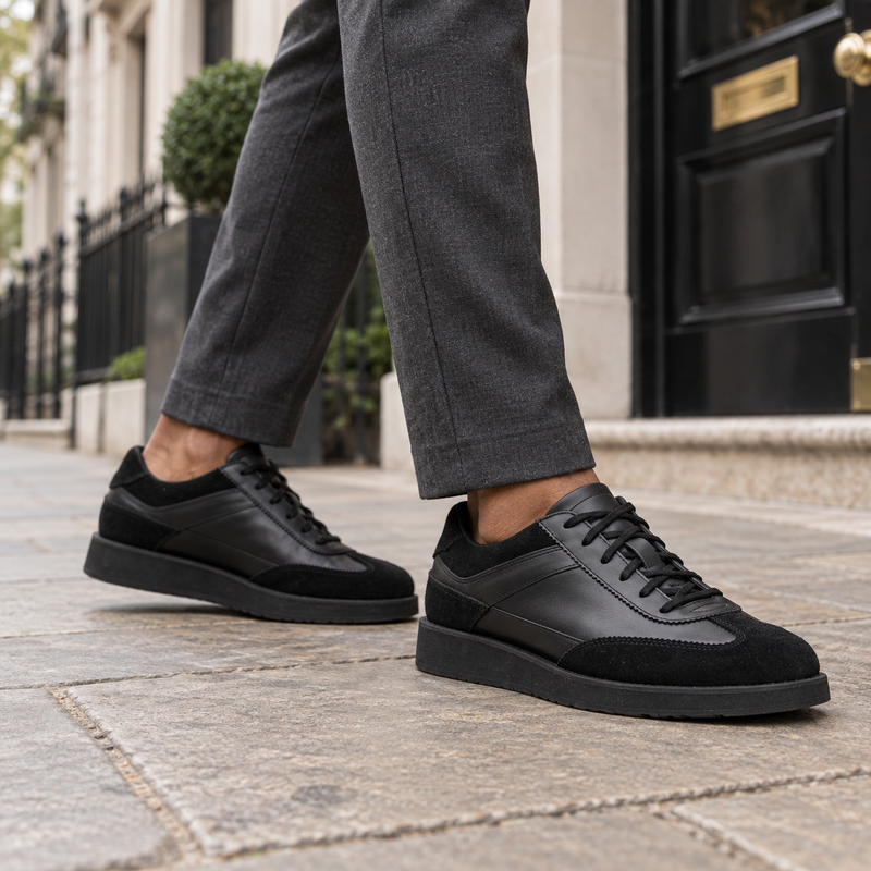 QUIVE London Richmond Leather Trainers