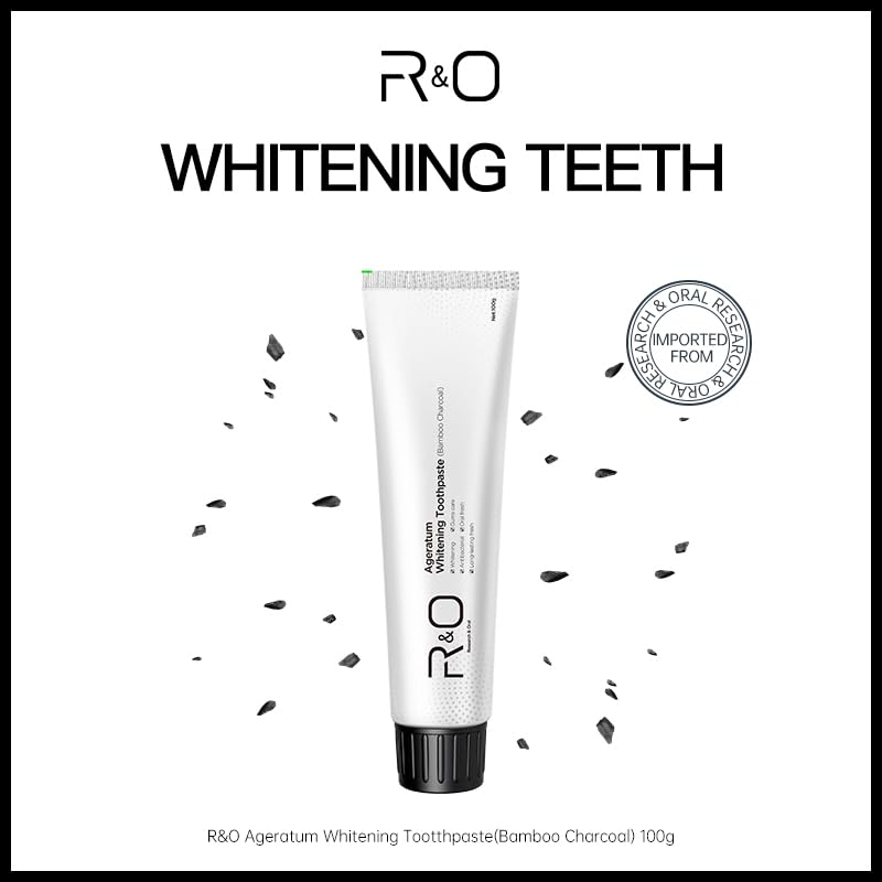 R&amp;O Ageratum Whitening Toothpaste with Bamboo Charcoal - 3.53 oz