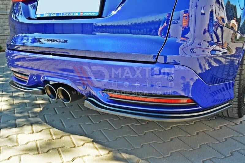 Maxton Design - REAR SIDE SPLITTERS FORD FOCUS MK3 ST ESTATE