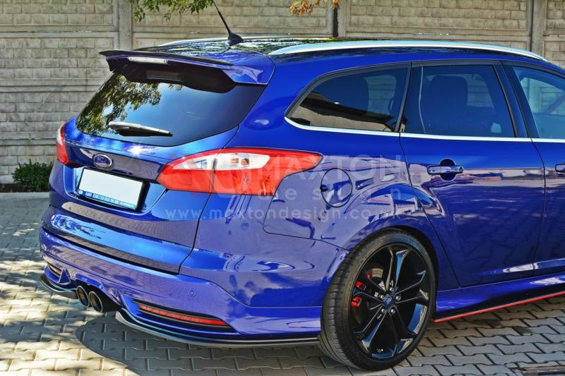 Maxton Design - REAR SIDE SPLITTERS FORD FOCUS MK3 ST ESTATE