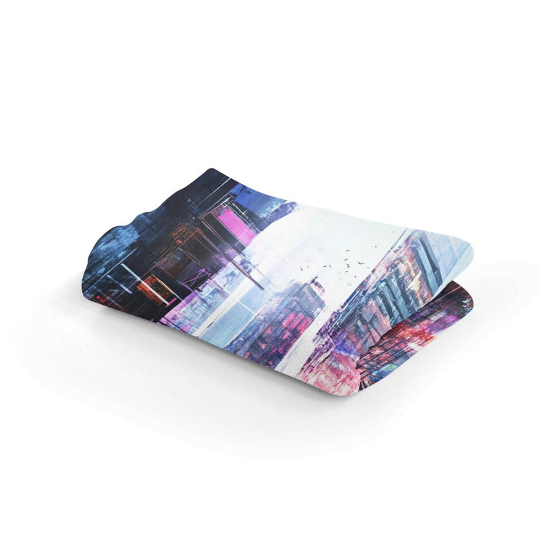 Nostalgic Urban Pulse Blanket