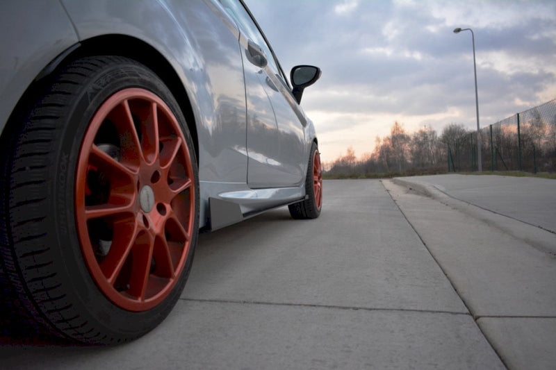 Maxton Design - Racing Side Skirts Splitters Ford Fiesta MK7 ST Facelift (2013-2017)