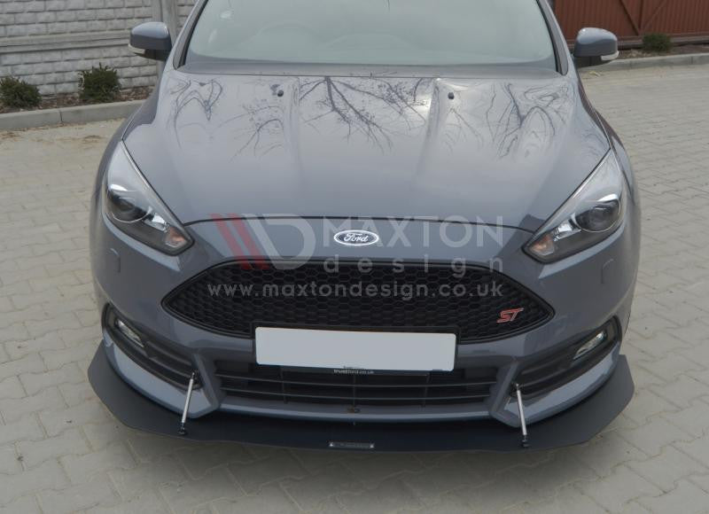 Maxton Design - FRONT RACING SPLITTER FOCUS ST MK3 FACELIFT