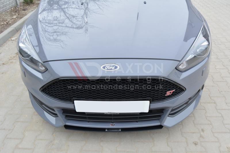 Maxton Design - FRONT RACING SPLITTER V.3 FORD FOCUS 3 ST (FACELIFT)