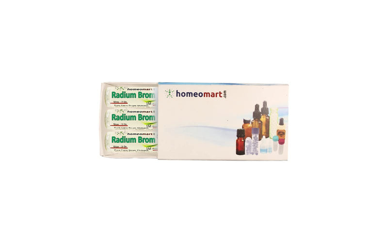 Radium Bromide Homeopathy Pellets 1M Potency – Pack of 3 | HomeoMart