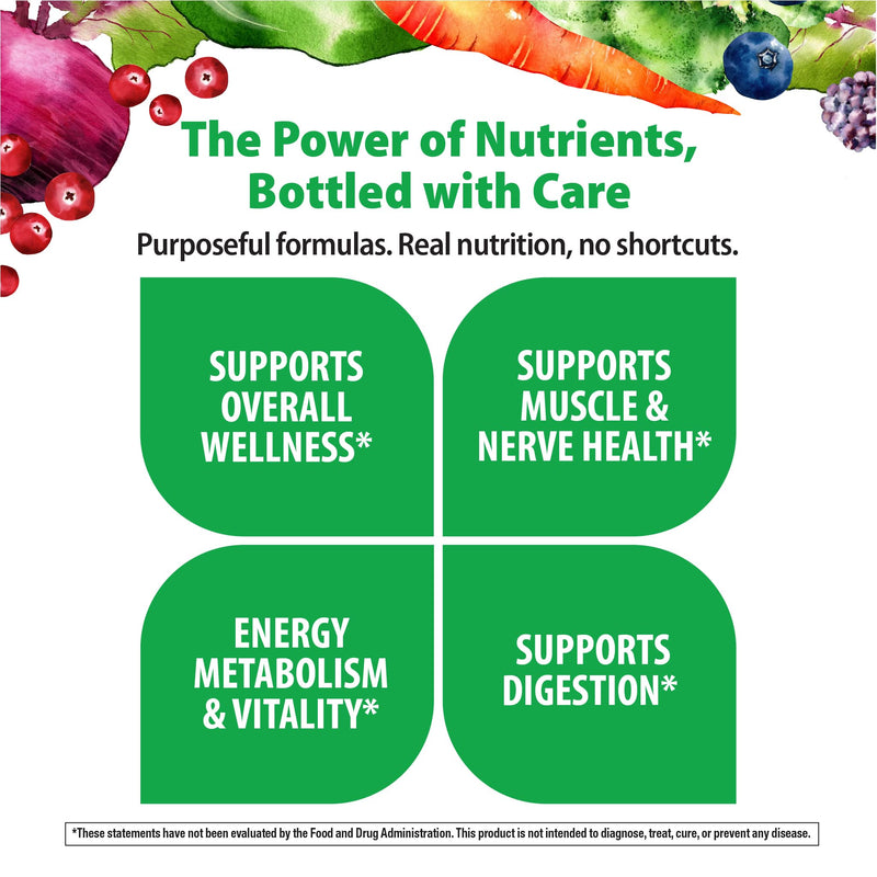 Rainbow Light Men's Multivitamin One+ 30 Caplets – Real Food Nutrients, Enzymes & Probiotics