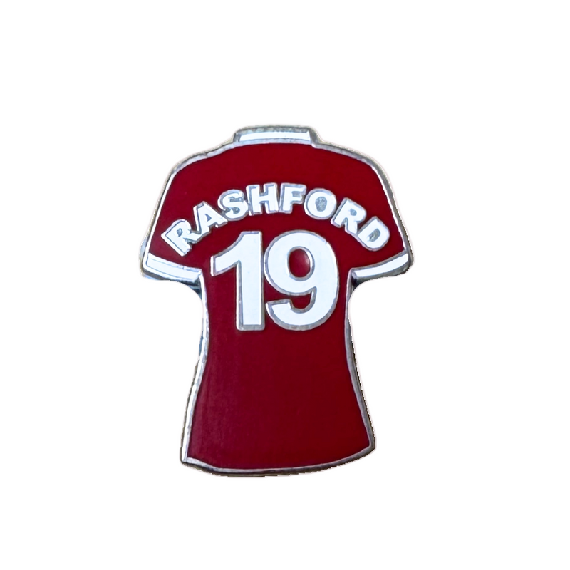 Red Retro Shirt Badge
