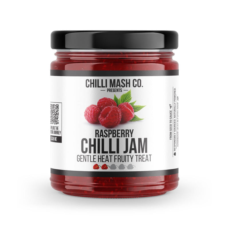 Raspberry Chilli Jam | 190g | Chilli Mash Company | Fruity Fire
