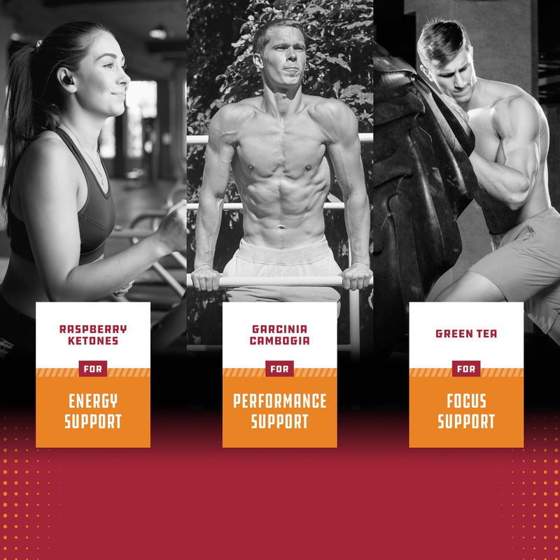 Raspberry Ketones, Green Tea & African Mango – Lose Weight Faster (60 Caps)