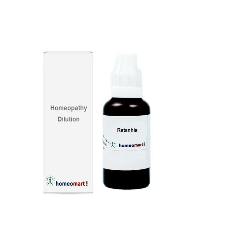 Ratanhia Homeopathy Dilution 6C - 1 fl oz (30ml) | Homeomart.com