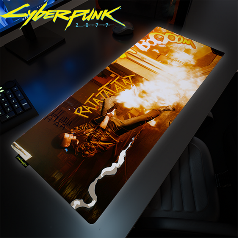 Cyberpunk® 2077 Desk Mat - RATATATAT