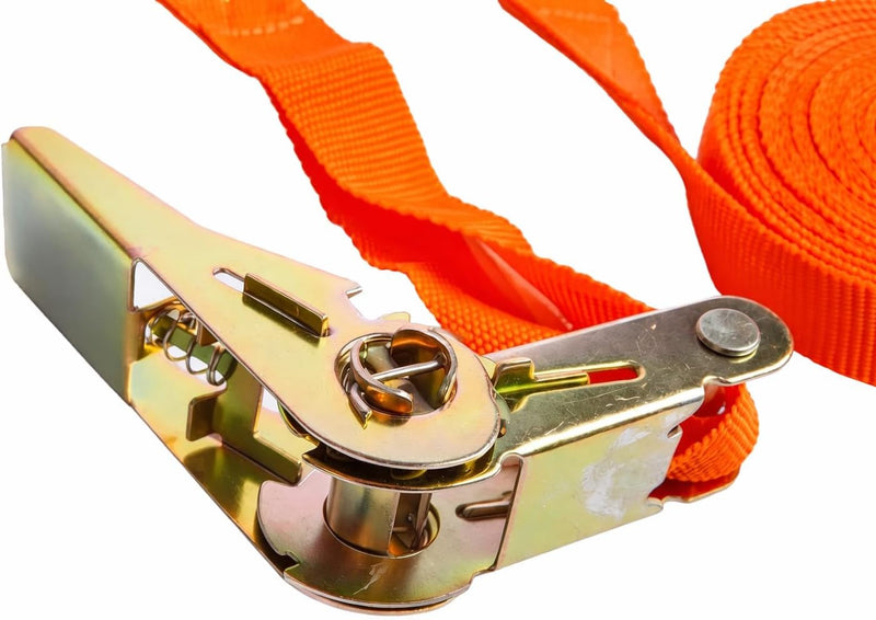 Heavy Duty Ratchet Tie Down Strap with Double J Hooks