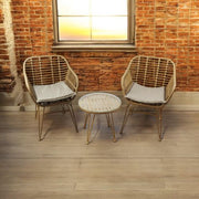 RATTAN BISTRO SET - InStock