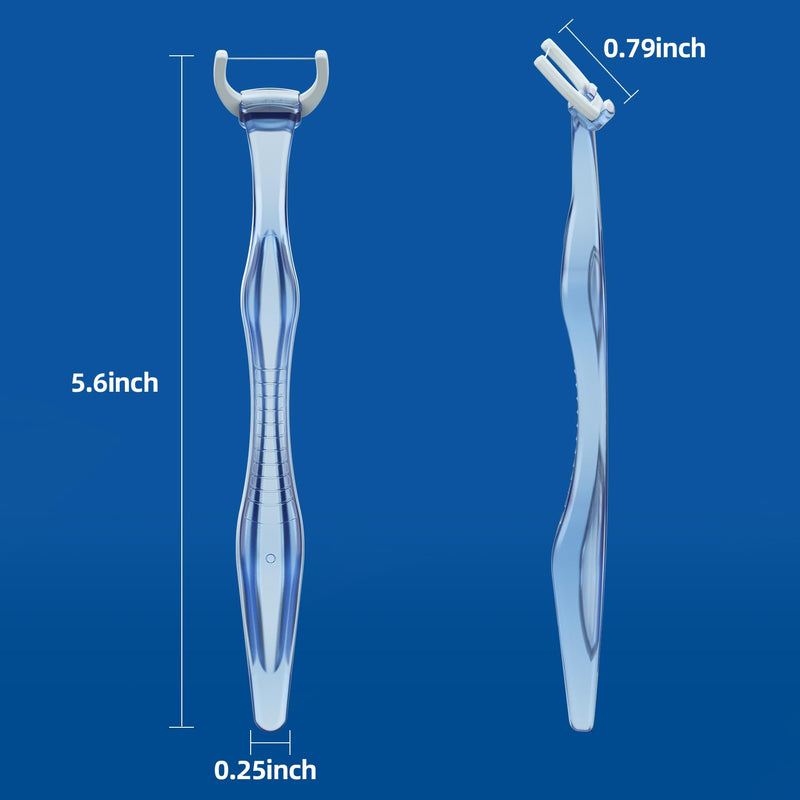 RAZOKO Dental Flosser Kit – Extra-Strong, 2 Handles, 240 Refills, PFAS-Free