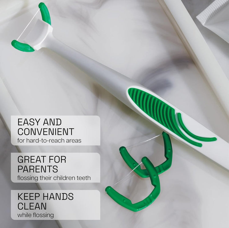 REACH Ultraclean Access Flosser Refill Pack | 28 Mint Floss Heads