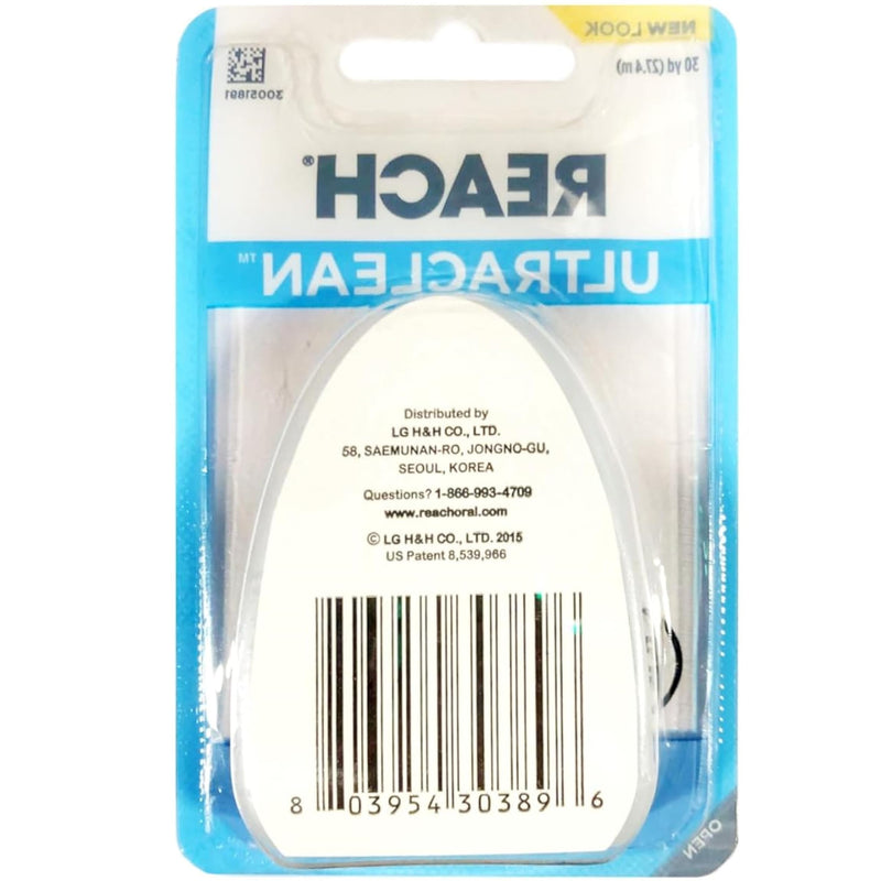 REACH Ultraclean Mint Floss 30 Yards (Pack of 2) | Dentist-Approved Floss