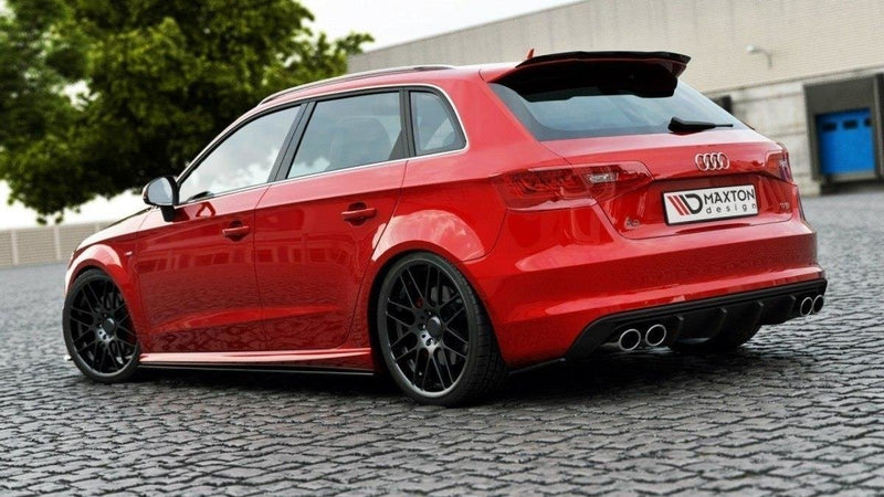 Maxton Design - REAR SIDE SPLITTERS AUDI S3 8V SPORTBACK