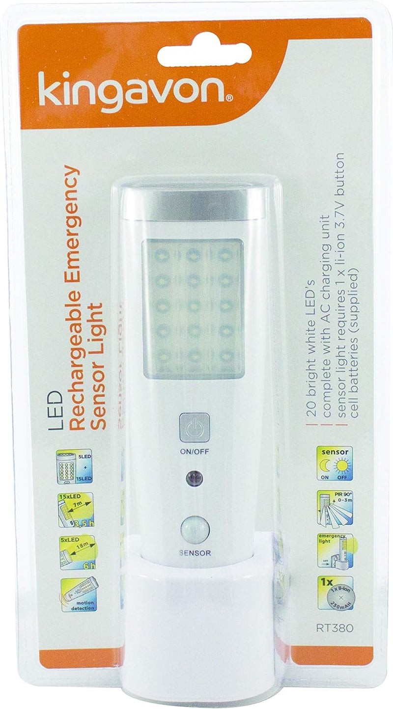 Rechargeable Emergency Sensor Light with LED Torch