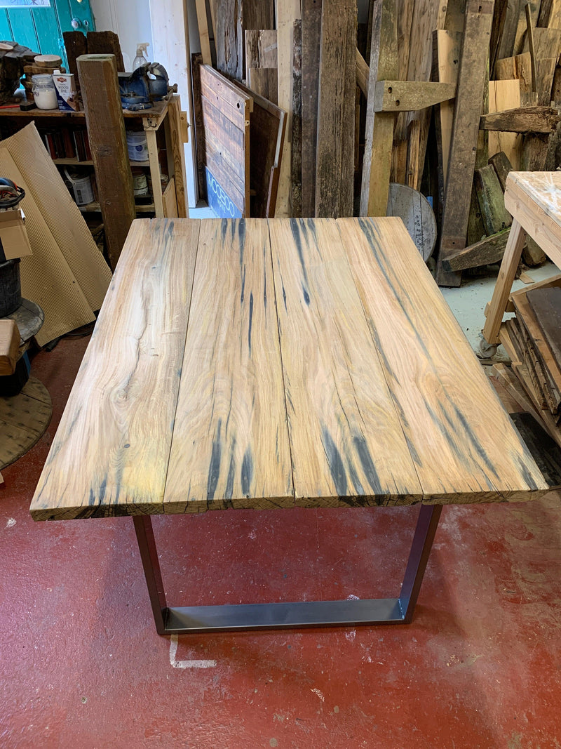 Reclaimed Plymouth Dry Dock Oak Table | Dining Table, Desk or Bench - Made to Measure