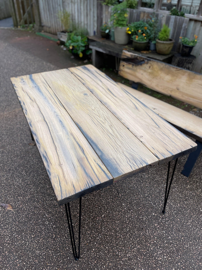 Reclaimed Plymouth Dry Dock Oak Table | Dining Table, Desk or Bench - Made to Measure
