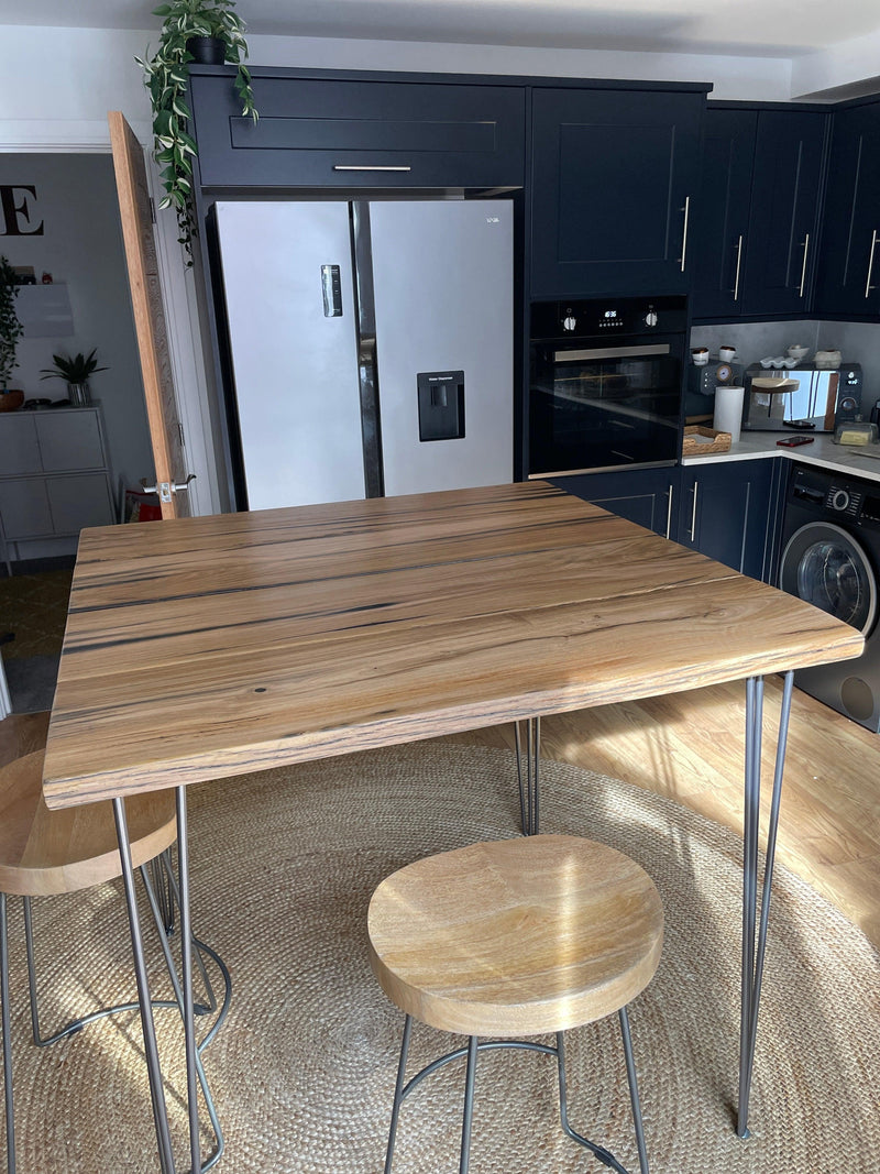 Reclaimed Plymouth Dry Dock Oak Table | Dining Table, Desk or Bench - Made to Measure
