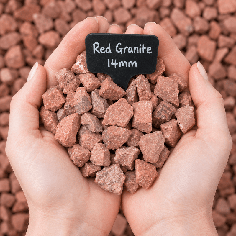 Red Granite Chippings