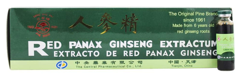 Red Panax Ginseng Extractum Prince Of Peace 30 Vial - Premium Ginseng Supplement