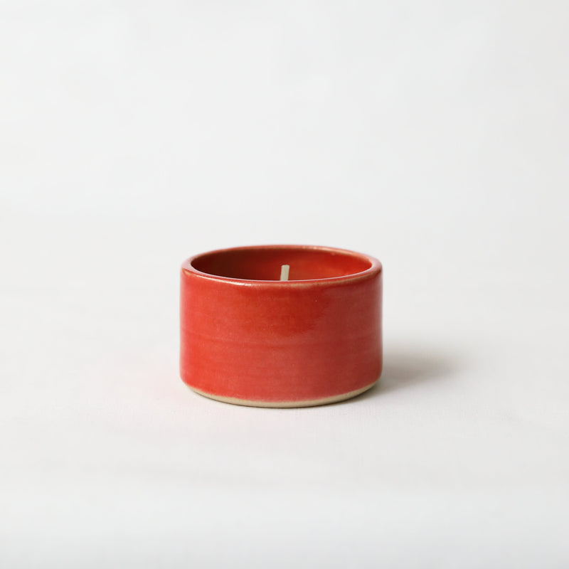 Cherry Red Classic Tea Light Holders