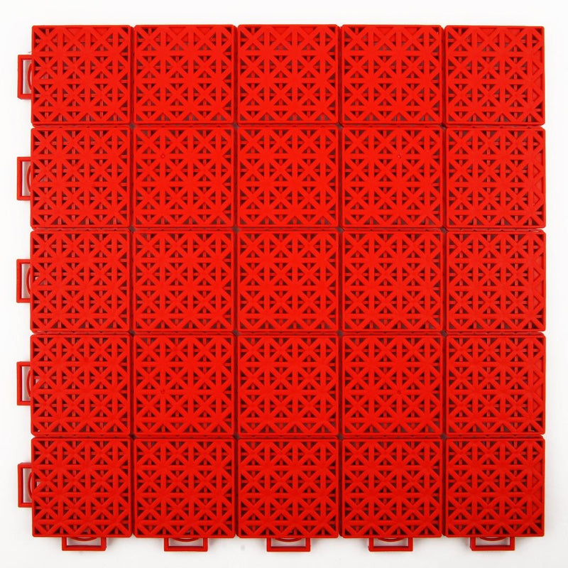 Singles Tennis Court System with Court Markings