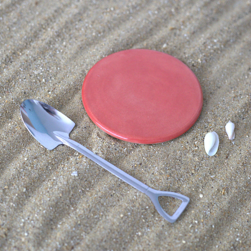 Cherry Red Classic Coasters