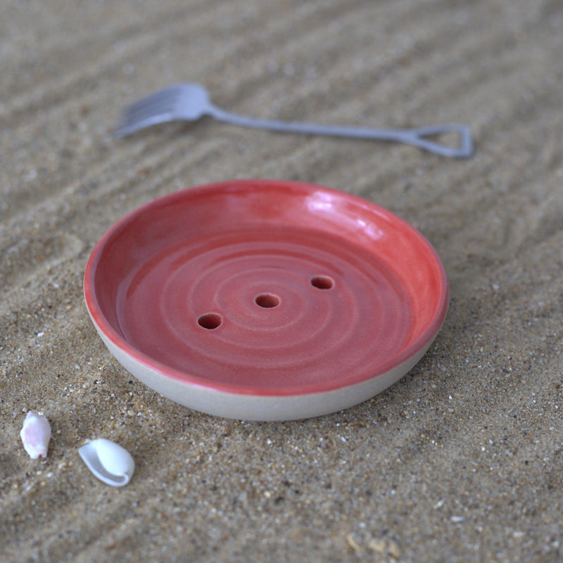 Cherry Red Classic Soap Dish